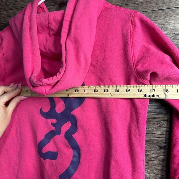 Browning Women's Vibrant Pink Hoodie - Picture 5 of 5